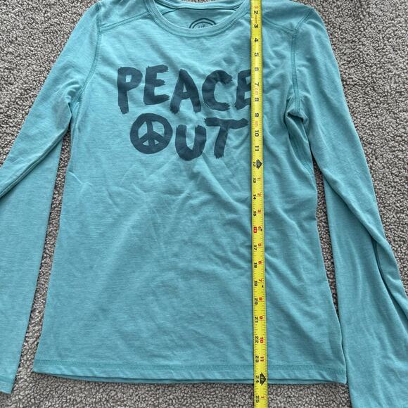 Life is Good Peace Out Long Sleeve Shirt - Size Small - Picture 6 of 6